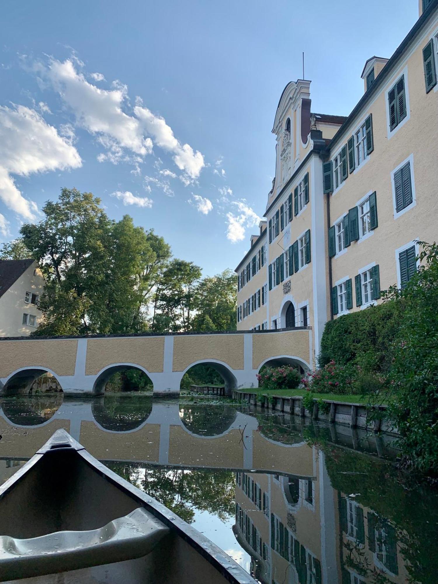 Wohnen Im Wasserschloss Sandizell Schrobenhausen Buitenkant foto