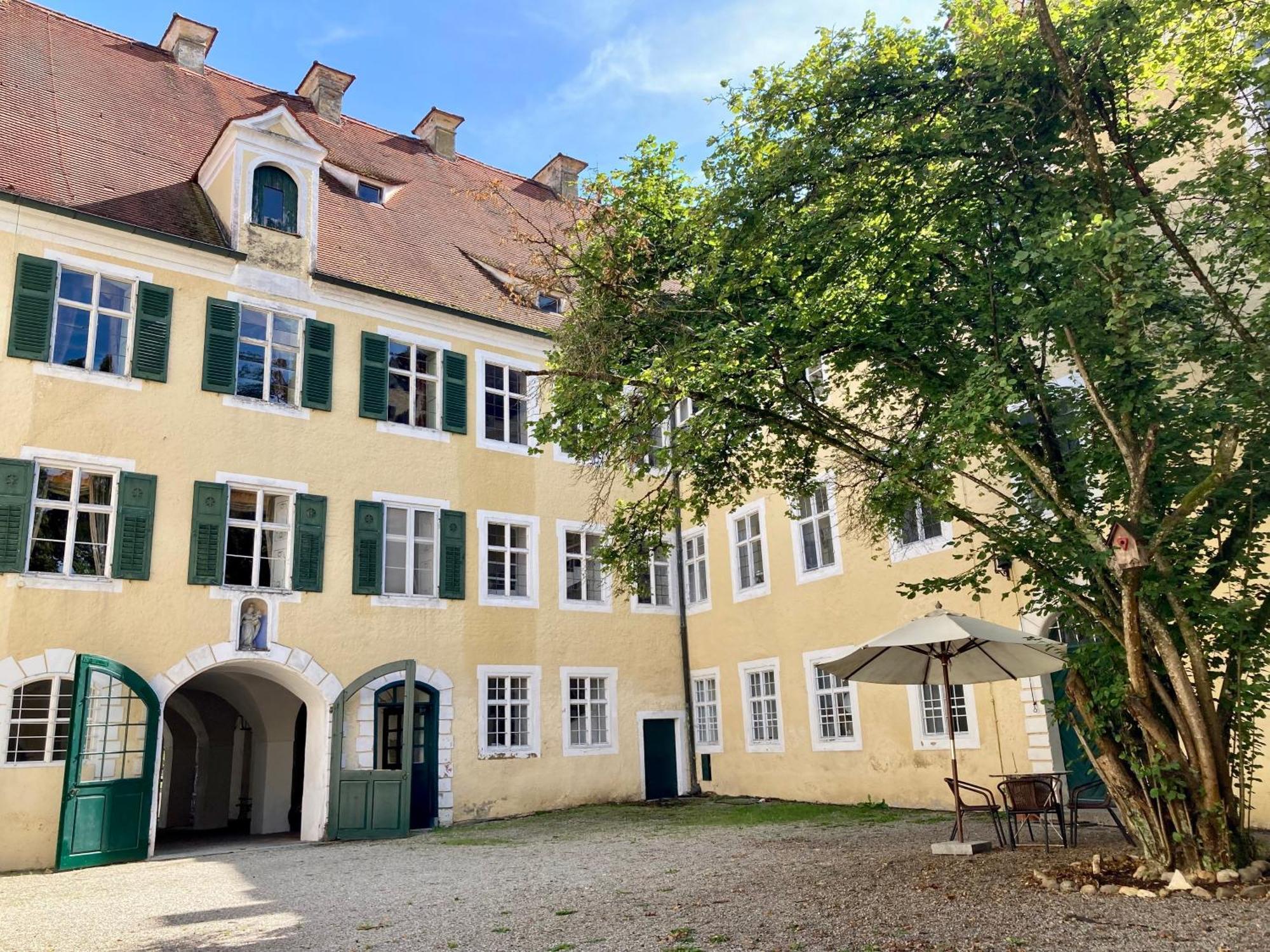 Wohnen Im Wasserschloss Sandizell Schrobenhausen Buitenkant foto